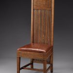 Frank Lloyd Wright, Tall back side chair