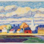Oscar Bluemner, Newton, Long Island, 1910