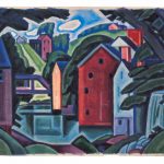 Oscar Bluemner, Montville (Movement of Space and Form, New Jersey)