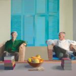 David Hockney, Christopher Isherwood and Don Bachardy