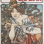 Alphonse Mucha, Cycles Perfecta, 1902.