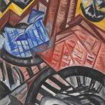 Olga Rozanova, The Factory and the Bridge