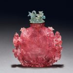 Snuff Bottle with Playing Boys, 1880–1930