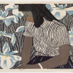 Hashimoto Okiie, Young Girl and Iris