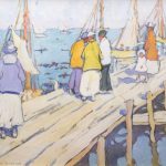 Jane Peterson, The Pier, Edgartown