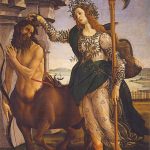 Sandro Botticelli, Pallas and the Centaur