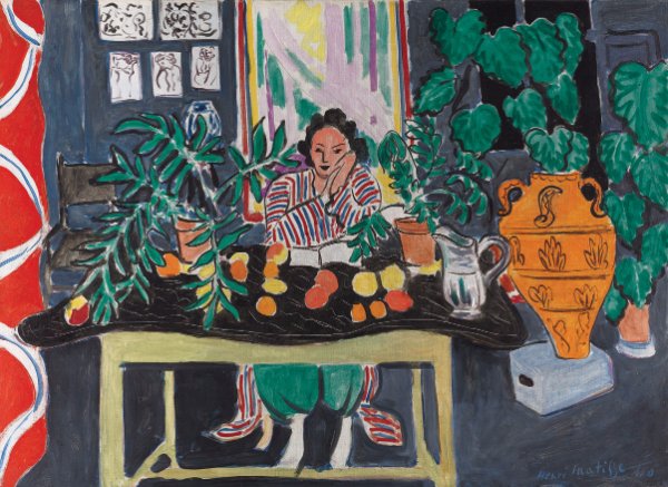 Henri Matisse, Interior with Etruscan Vase