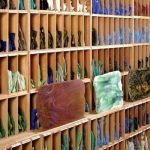 Selections of opalescent glass