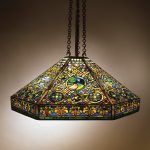 Landscape Hanging Shade, circa 1905