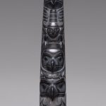 Charles Edenshaw (Haida), model totem pole