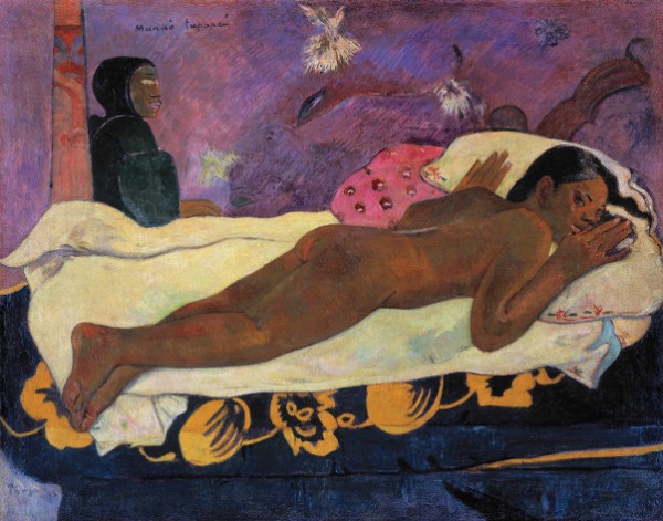 Paul Gauguin, Manaò tupapaú (Spirit of the Dead Watching), 1892