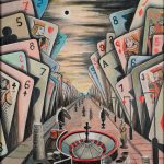 Juanita Guccione, On the Street of Chance, circa 1949