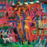 Carlos Almaraz, Mr. and Mrs. Rabbit Go to Town, 1982;
