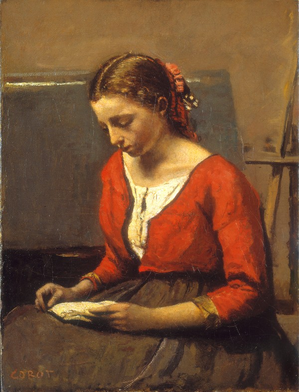 Camille Corot, A Girl Reading