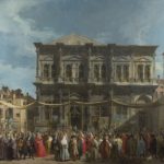 Canaletto, Venice: Feast Day of Saint Roch, about 1735