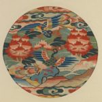 Medallion with Two Peacocks