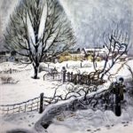 Charles E. Burchfield, Day in Midwinter,