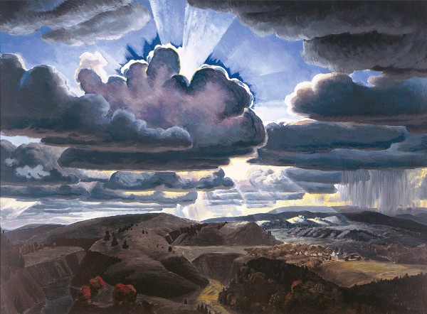 Charles E. Burchfield, Sunburst