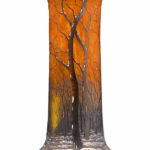 Daum Nancy Winter Cameo Vase.
