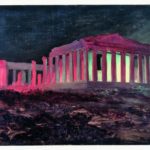 Frederic Church, Parthenon at Night, Athens