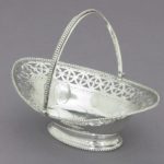 sterling silver basket