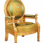 Pierre-Antoine Bellangé, Presentation armchair for the Grand Salon of the King of Rome’s apartment at the Tuileries