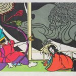 Hiromitsu Takahashi, Moshitsu, stencil print