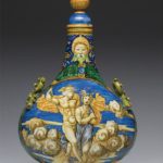Francesco Xanto Avelli, Pilgrim Flask with Mercury and Psyche, 1530