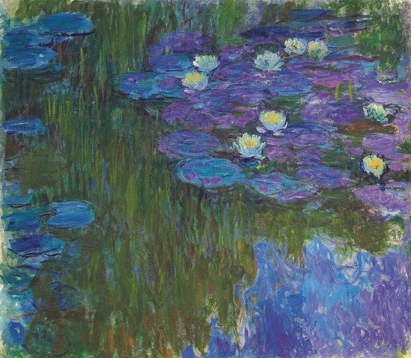 Claude Monet, Nymphéas en fleur, circa 1914-17