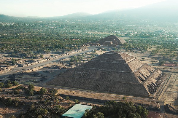 View of Teotihuacan