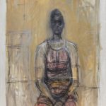 Alberto Giacometti, Caroline in a Red Dress
