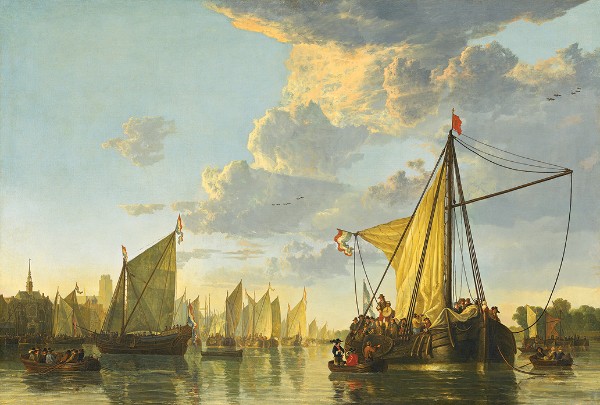 Aelbert Cuyp The Maas at Dordrecht, c. 1650