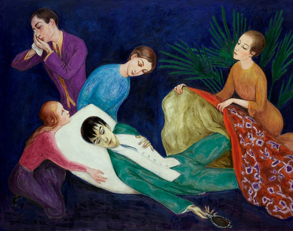Nils Dardel, The Dying Dandy, 1918