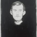 Edvard Munch, Self-Portrait, 1895