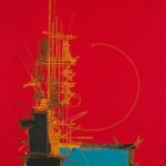 Georges Mathieu, Composition, circa 1970