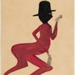Bill Traylor, Red Man, ca. 1939–1942
