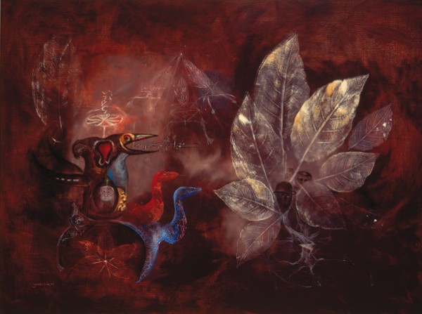 Leonora Carrington, Snake Bike Floripondio, 1975