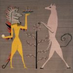 Leonora Carrington, Iguana and Fox (For Edward James), 1948-1958