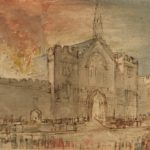 John Constable, The Houses of Parliament on Fire, 1834