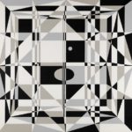 Edna Andrade, Space Frame D, 1965