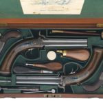 Barreled Turnover Percussion Pistols
