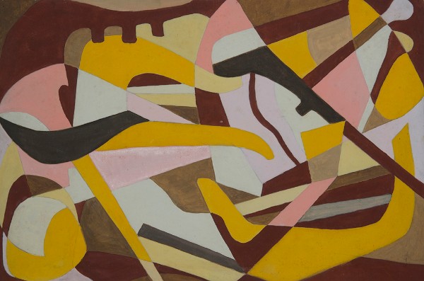 Design drawing for a rug, 1947
