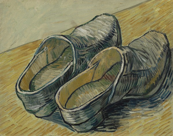 Vincent van Gogh, A Pair of Leather Clogs, autumn 1889