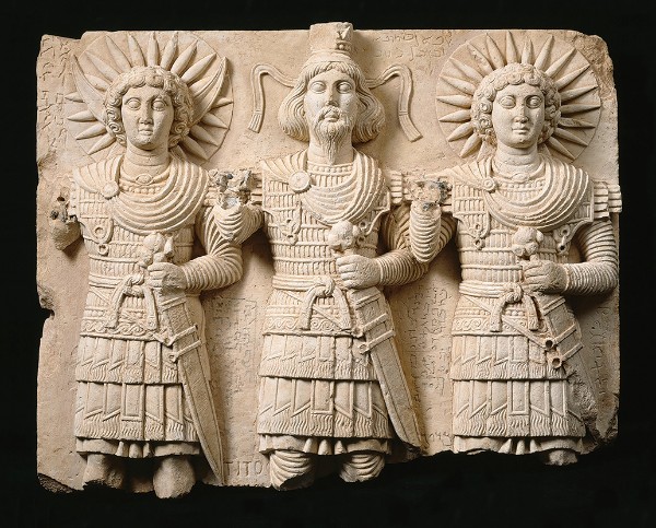 Relief with Three Palmyrene Gods, 1st century