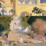 Joaquín Sorolla, Sunny Afternoon at the Alcázar of Seville, 1910