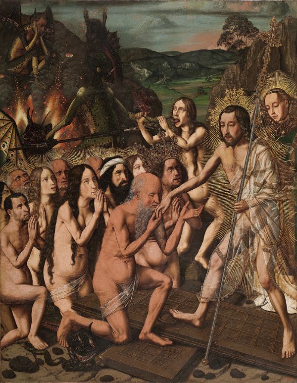 Bartolomé Bermejo, Descent of Christ into Limbo, about 1470–75