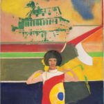 Frank Bowling, Cover Girl, 1966