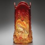 W. L. Libbey & Son, Vase, East Cambridge, Mass., 1883–87