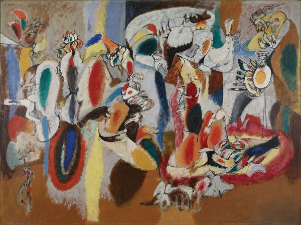 Arshile Gorky, The Liver is the Cock’s Comb, 1944