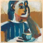 David Park, Lydia Drinking Coffee, 1960